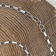 Load image into Gallery viewer, Native American Navajo Sterling & Sleeping Beauty Turquoise Pendant Necklace