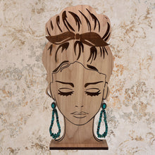 Load image into Gallery viewer, 1940s FRED HARVEY ERA Sterling Silver & Turquoise Earrings Hubei Jaclas Added