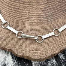 Load image into Gallery viewer, 1960s Native American NAVAJO Sterling & Kingman Turquoise 5-Station Necklace