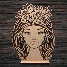 Load image into Gallery viewer, FEDERICO JIMENEZ Sterling Onyx & Turquoise Floral Cluster Post Dangle Earrings