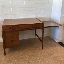 Load image into Gallery viewer, 1950s MCM DREXEL COUNTERPOINT Extension Desk By John Van Koert With Side Chair