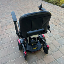Load image into Gallery viewer, GOLDEN TECHNOLOGIES BuzzAround CarryOn Folding Power Chair Model GP130 Red Blue