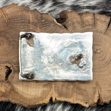 Load image into Gallery viewer, 1980s BOBBY & CORRAINE SHACK Zuni Sterling Silver Inlay Thunderbird Belt Buckle
