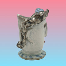 Load image into Gallery viewer, 2003 CLAY BAY POTTERY By Jeanne Svien Aurelius Door County WI Lady Head Vase