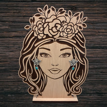 Load image into Gallery viewer, FEDERICO JIMENEZ Sterling Silver Angel Post Earrings Natural Turquoise Dangles