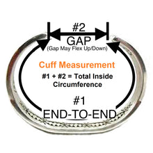 Load image into Gallery viewer, CODY WILLIE Navajo Sterling Silver Statement Cuff Bracelet Repousse Crescents