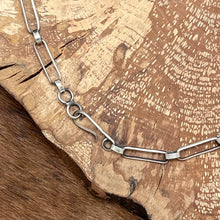 Load image into Gallery viewer, MARY ELLEN PEASE Navajo Sterling Turquoise Lapis Spiny Lariat Necklace Roses