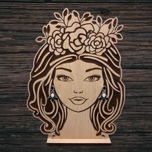 Load image into Gallery viewer, FEDERICO JIMENEZ Sterling Silver Onyx & Grey Pearl Cluster Dangle Post Earrings