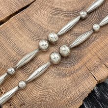 Load image into Gallery viewer, 1970s Native American NAVAJO Sterling Turquoise MOP Coral Pendant Bead Necklace