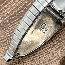 Load image into Gallery viewer, 1980s CHARLES WILLIE Navajo Multi-Stone Inlay Watch Tips With Linel Case &amp; Band
