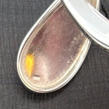 Load image into Gallery viewer, AMBERMAN Cognac Baltic Amber &amp; Sterling Silver Modern Freeform Cuff Bracelet
