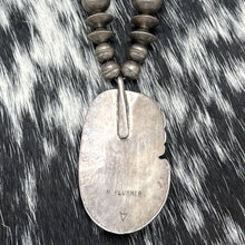 Load image into Gallery viewer, Vintage HARRY PLUMMER Navajo Sterling Silver Pendant Necklace With Turquoise
